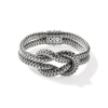 John Hardy Classic Chain Knot Layered Rope Bracelet In Silver