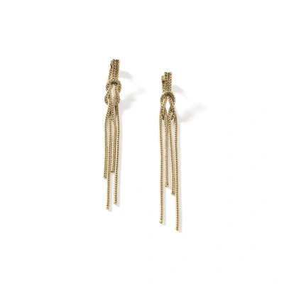 JOHN HARDY JOHN HARDY LOVE KNOT DROP EARRINGS