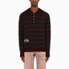 ANDERSSON BELL ANDERSSON BELL ADSB STRIPED KNIT POLO