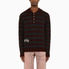 Andersson Bell Wine Polo, Logo In Burgundy