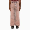 ANDERSSON BELL ANDERSSON BELL WAX COATED WIDE LEG JEANS
