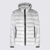 Canada Goose Padded Zipped Gilet In Silverbirch