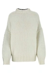 Jw Anderson Women's Two-tone Acrylic Blend Sweater | Size Small | Kw1018yn0272 Color 903 In Multicoloured
