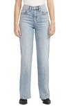 Silver Jeans Co. Highly Desirable High Waist Trouser Jeans In Indigo