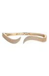 SHYMI SHYMI PAVÉ CURL CUFF BRACELET