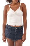 BDG URBAN OUTFITTERS ELSIE SEAMLESS RIB CAMISOLE