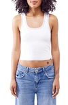 BDG URBAN OUTFITTERS EVERYDAY SCOOP NECK RIB TANK