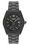 Versace Dv One Automatic 43mm In Black