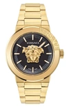 Versace Medusa Infinite Bracelet Watch In Ip Yellow Gold