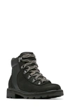 Sorel Lennox Waterproof Hiking Boot In Black/ Gum 2