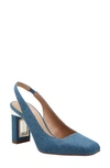 Katy Perry Women's The Hollow Heel Sling Back Women's Shoes In Blue