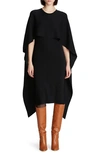 HALSTON HALSTON AMAL MERINO WOOL SWEATER DRESS