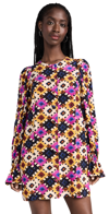 Rhode Nara Dress In Aquarelle In Aquarelle