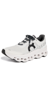 On White Cloudmster Sneakers In Undyed-white White