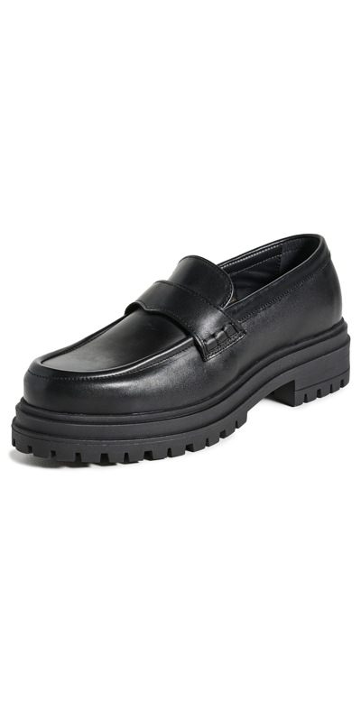 Alohas Obsidian Loafers In Black