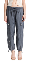 Cinq À Sept Nitsan Tie-cuff Cargo Pants In Shadow