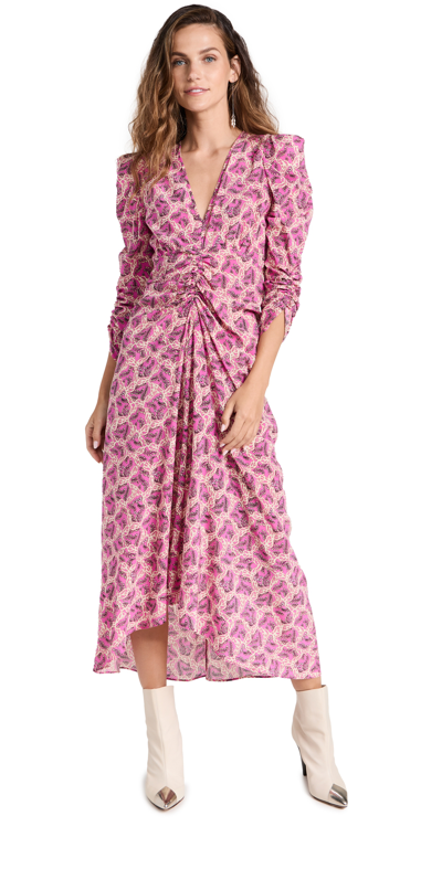 Isabel Marant Albini Dress Fuchsia | ModeSens