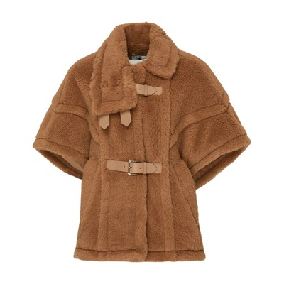 Max Mara Rodano Cape In Cammello | ModeSens