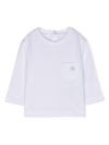 Douuod Logo-print Long-sleeve T-shirt In White