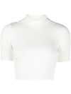 Courrèges Courreges Woman Sweater White Size M Viscose, Polyester In White