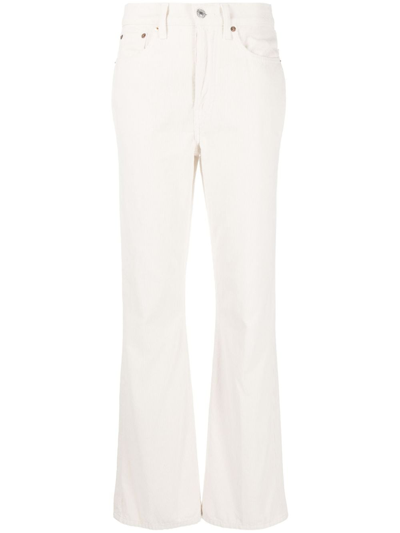 Re/done 70s Bootcut Jeans In Neutrals