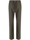 PS BY PAUL SMITH MICRO-CHECKED STRAIGHT-LEG TROUSERS