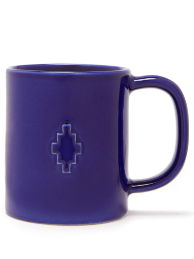 Marcelo Burlon County Of Milan Cross Ceramic Mug In Purple