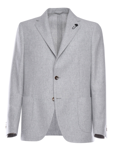 Lardini Advance Jacket In Gray