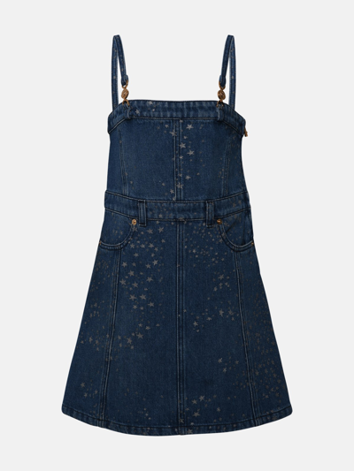 Versace Kids' Vestito Jeans In Blue