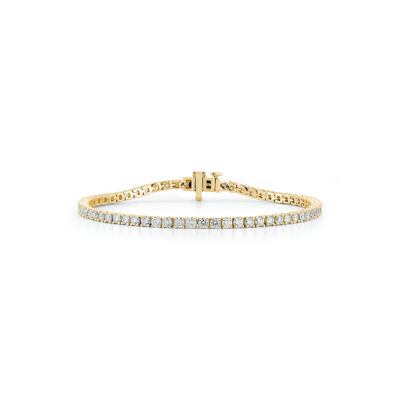 Dana Rebecca Designs Drd 4.00 Ct. Total Weight Tennis Bracelet In Yellow Gold