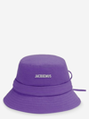 Jacquemus Purple Knotted Bucket Hat Le Bob Gadjo