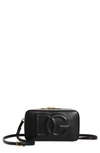 Dolce & Gabbana Logo Leather Camera Bag In Black