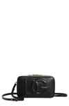 Dolce & Gabbana Dolce&gabbana Dg Logo Leather Camera Crossbody Bag In Black