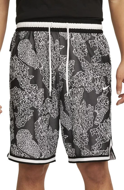 Nike Dna Dri-fit Basketball Shorts In Black/white