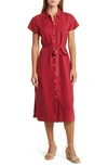 Tommy Bahama Mission Beach Midi Shirtdress In Flare