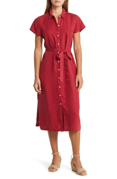 Tommy Bahama Mission Beach Midi Shirtdress In Flare