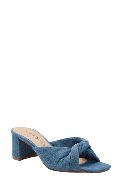 Katy Perry Women's The Tooliped Twisted Sandal Women's Shoes In Blue