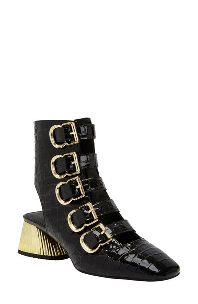 Katy Perry The Clarra Buckle Bootie In Navy