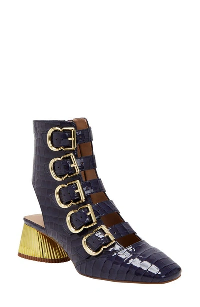 Katy Perry The Clarra Buckle Bootie In Blue