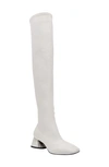 Katy Perry The Clarra Over The Knee Boot In Optic White
