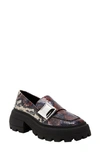 Katy Perry The Geli Combat Loafer In Red Multi