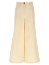 Rochas Wide Leg Jeans With Front And Back Pockets