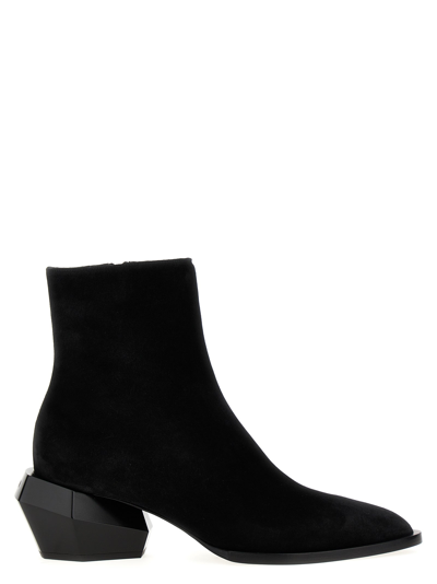 Balmain Billy Ankle Boots In Black