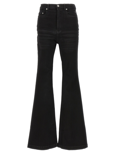 Drkshdw Bolan Boot-cut Jeans In Black