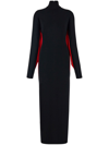 Ferragamo Batwing Dress In Schwarz