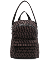 Valentino Toile Iconographe Leather-trim Backpack In Braun