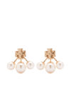 TORY BURCH KIRA POST-BACK PEARL EARRINGS