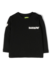 Barrow Logo-print Cotton Sweatshirt In Schwarz