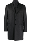 FAY EASY DB SINGLE-BREASTED LAYERED COAT