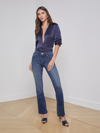 L Agence Margo High Rise Ankle Crop Skinny Jeans In Naples